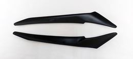 Накладки на передние фары (реснички) Mazda CX-5 2011-2015