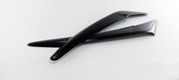 Накладки на передние фары (реснички) Mazda CX-5 2011-2015
