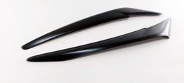Накладки на передние фары (реснички) Mazda CX-5 2011-2015