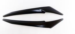 Накладки на передние фары (реснички) Mazda CX-5 2011-2015