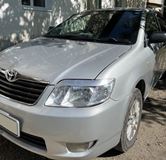 Реснички на фары для Toyota Corolla (правый руль) NZE121 2рестайлинг 2004-2006
