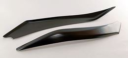 Накладки на передние фары (реснички) Citroen Jumper Шасси 2006-2013, Citroen Jumper 2014-н.в. (290 кузов), Peugeot Boxer 2014-н.в. (290 кузов), Fiat Ducato шасси 2014-н.в., Ducato 2014-н.в. (290 кузов)