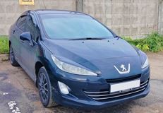 Накладки на фары (реснички) для Peugeot 408 2012-2022