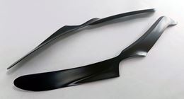 Накладки на передние фары (реснички) Infiniti FX 35 2003-2008