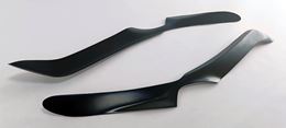 Накладки на передние фары (реснички) Infiniti FX 35 2003-2008