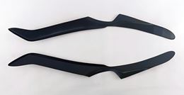 Накладки на передние фары (реснички) Infiniti FX 35 2003-2008