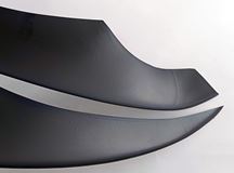 Накладки на передние фары (реснички) для Chevrolet Lanos 2005-2009
