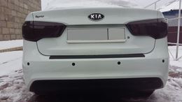 Накладка на задний бампер Kia Rio 3 седан 2011-2015