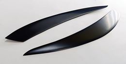 Накладки на фары (реснички) для Dongfeng S30 2014-2017