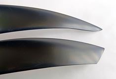 Накладки на фары (реснички) для Dongfeng S30 2014-2017