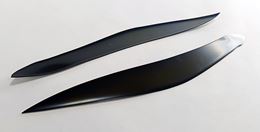 Накладки на фары (реснички) для Honda Civic EU 2001-2006 (хетчбек)