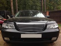 Накладки на фары (реснички) для Hyundai Grandeur 2005-2011
