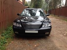 Накладки на фары (реснички) для Hyundai Grandeur 2005-2011