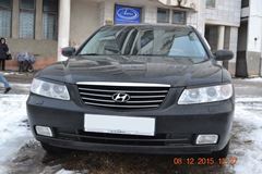 Накладки на фары (реснички) для Hyundai Grandeur 2005-2011