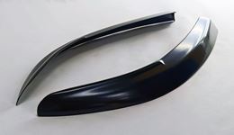 Накладки на передние фары (реснички) Toyota Corolla Fielder, Axio 2012-2015 г.в.