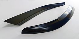 Накладки на передние фары (реснички) Toyota Corolla Fielder, Axio 2012-2015 г.в.