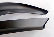 Накладки на передние фары (реснички) Toyota Corolla Fielder, Axio 2012-2015 г.в.