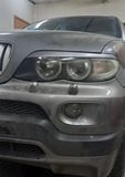 Накладки на фары (реснички) для BMW X5 E53 2003 - 2006