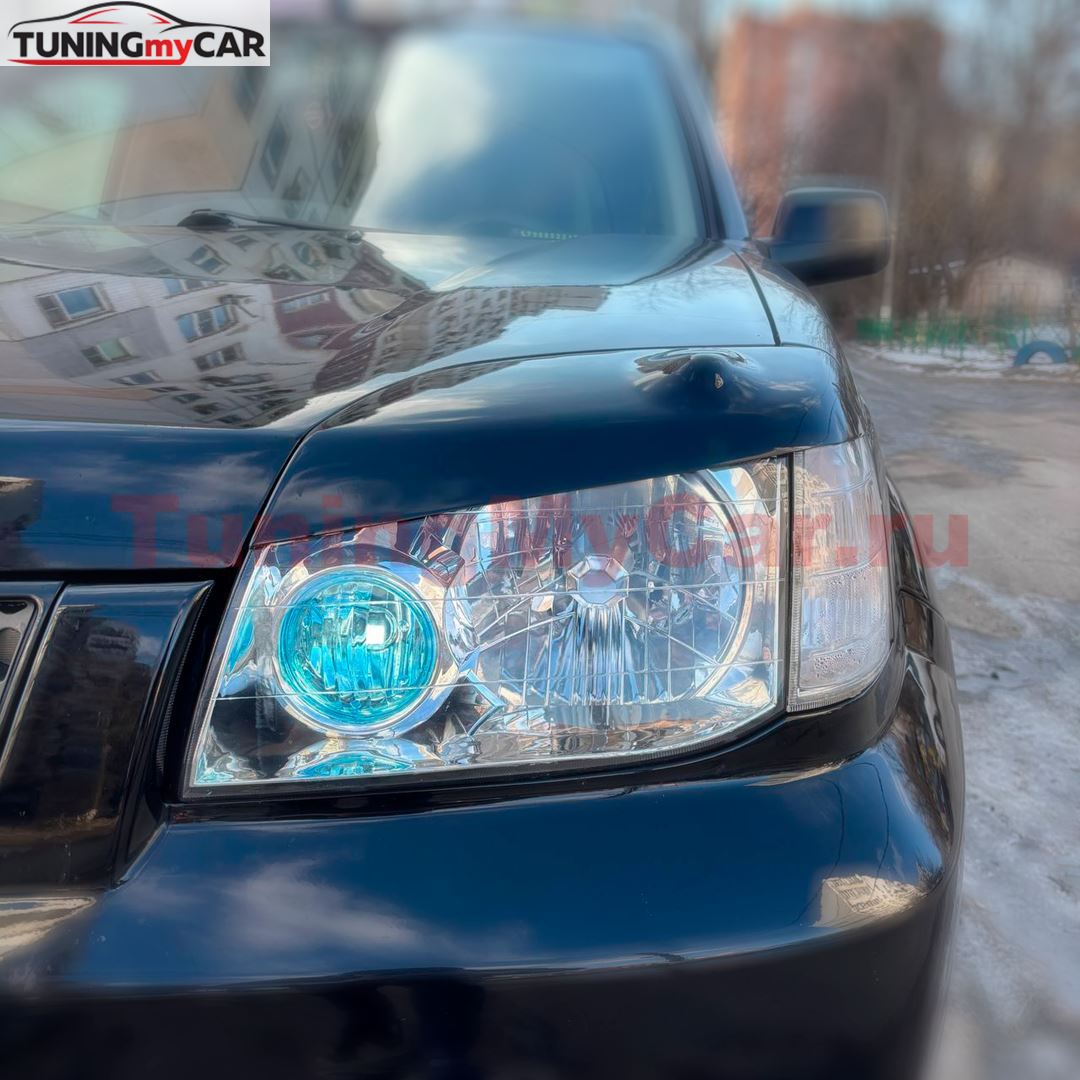 Реснички на фары для Nissan X-Trail T30 2000-2007