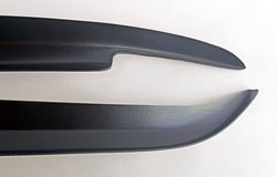 Накладки на передние фары (реснички) для BMW 5 (E39) 2001-2004