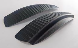 Накладки на внутренние части задних арок БЕЗ СКОТЧА Chevrolet Aveo седан 2007-2012