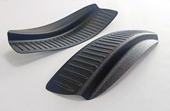 Накладки на внутренние части задних арок БЕЗ СКОТЧА Chevrolet Aveo седан 2007-2012