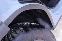Защита задней арки Шагрень Без скотча для Haval H3 2024-