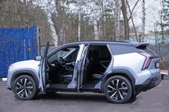 Накладки на внутренние пороги дверей Со скотчем для Geely Atlas 2023-
