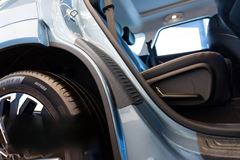 Накладки на внутренние части задних арок Шагрень со скотчем для Jaecoo J8 2024-