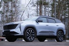 Молдинги на двери Шагрень Со скотчем для Geely Atlas 2023-