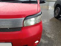 Накладки на фары (реснички) для TOYOTA PORTE 2004-2012