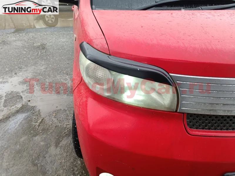 Накладки на фары (реснички) для TOYOTA PORTE 2004-2012