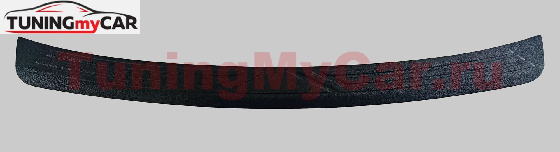 Накладка на задний бампер со скотчем для Toyota Corolla (седан) 2006-2010 кузов 140, 150