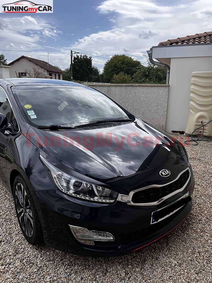 Реснички на фары для Kia Ceed 2012-2018