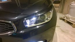 Реснички на фары для Kia Ceed 2012-2018