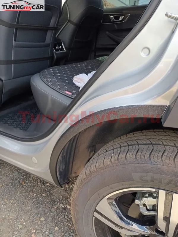 Защита задней арки без скотча Chery Tiggo 4 2017-2019, Chery Tiggo 4 2018- (I рестайлинг), Chery Tiggo 4 Pro 2020-