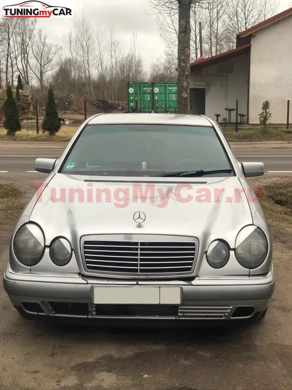 Накладки на фары (реснички) для Mercedes-Benz E-Class 210 1995-2002