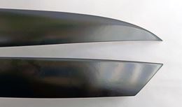 Накладки на фары (реснички) Ford Focus 2 2005-2008 дорестайлинг (ABS)