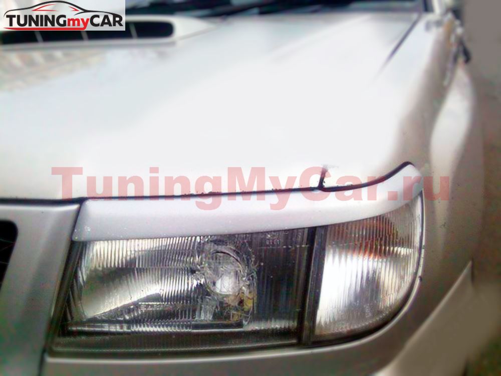 Реснички на фары для Subaru Forester SF5 1997-2000 г.в.
