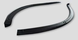 Накладки на внутренние части задних арок (2 шт.) Chevrolet Niva 2002-2008, Chevrolet Niva Bertone 2009-2019, Lada (ВАЗ) Niva 2020-,  Lada (ВАЗ) Niva Travel 2020-