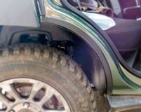 Накладки на внутренние части задних арок (2 шт.) Chevrolet Niva 2002-2008, Chevrolet Niva Bertone 2009-2019, Lada (ВАЗ) Niva 2020-,  Lada (ВАЗ) Niva Travel 2020-