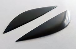 Накладки на передние фары (Реснички) Renault Sandero 2009-2013, Sandero Stepway 2009-2013