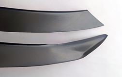 Накладки на фары (реснички) для Mitsubishi Outlander 2005-2009