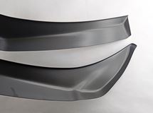 Накладки на передние фары (реснички) Toyota LC 200 2007-2011