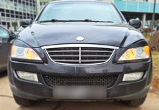 Накладки на фары (реснички) для SsangYong Kyron 2005-2016
