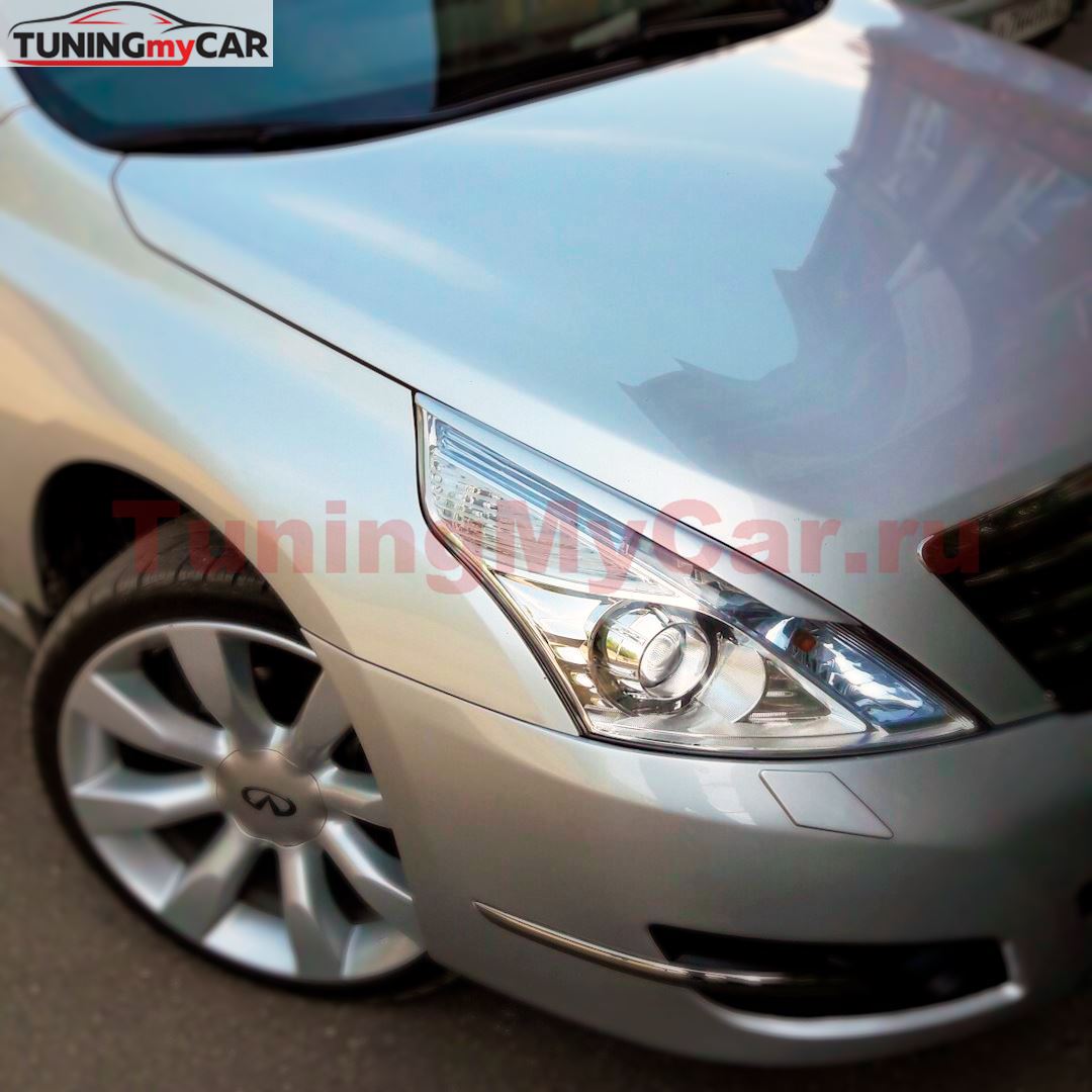 Реснички на фары для Nissan Teana J32 2008-2014