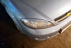 Накладки на фары (реснички) для Chevrolet Lacetti 2004-2013 (хетчбек)