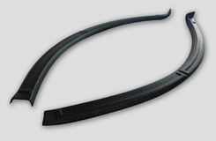 Накладки на внутренние части задних арок (2 шт.) Chevrolet Niva 2002-2008, Chevrolet Niva Bertone 2009-2019, Lada (ВАЗ) Niva 2020-,  Lada (ВАЗ) Niva Travel 2020-(со скотчем)