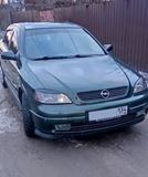 Накладки на фары (реснички) для Opel Astra G 1998-2004