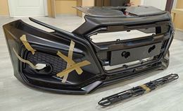 Бампер передний (тюнинг) SWAG под ПТФ для Vesta NG 2022+